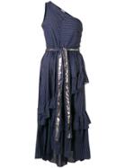 Ulla Johnson Amber Stripe Cotton Dress - Blue