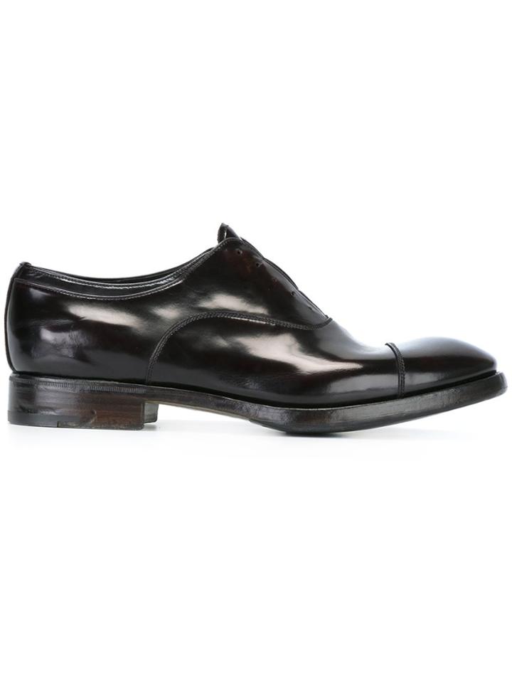 Premiata 'luce Cordovan' Derby Shoes - Brown