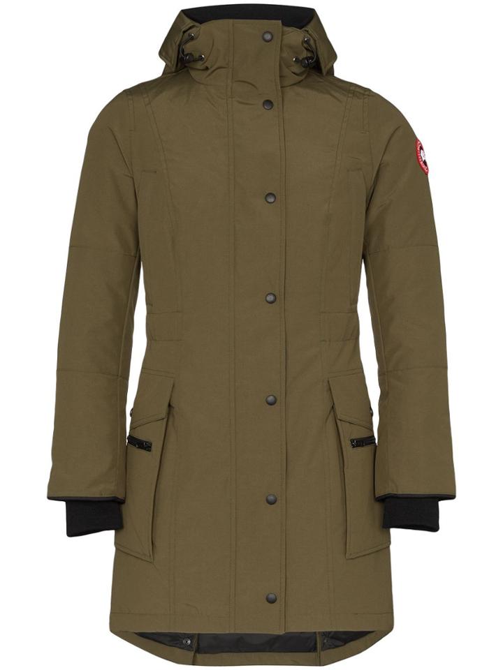 Canada Goose Kinley Hooded Parka Coat - Green