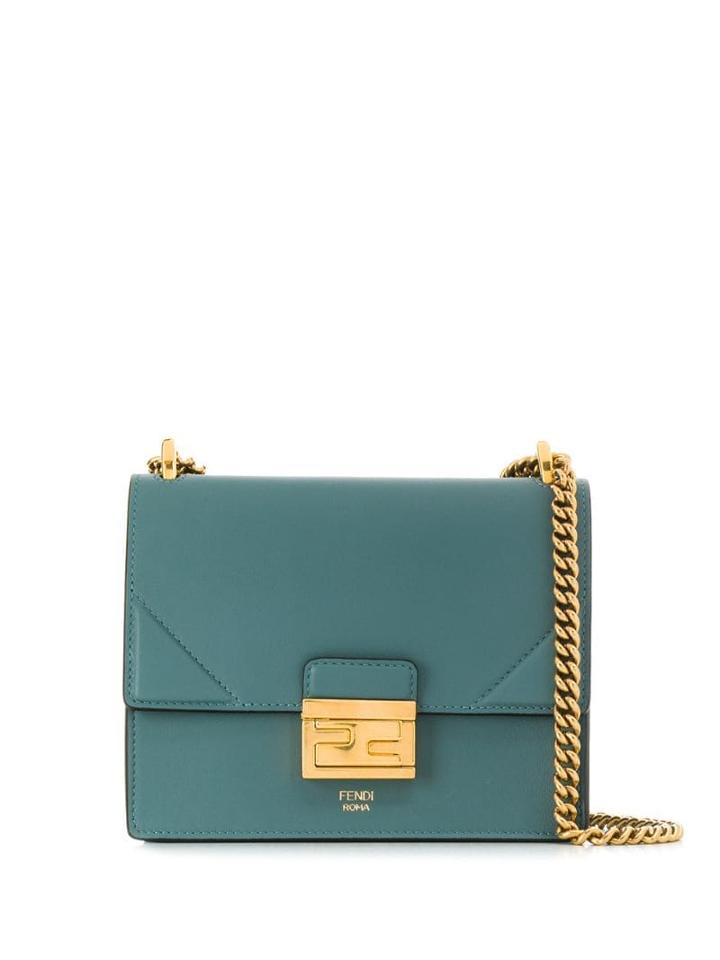 Fendi Kan U Cross Body Bag - Blue
