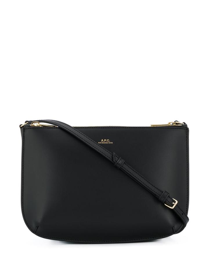 A.p.c. Sarah Crossbody Bag - Black
