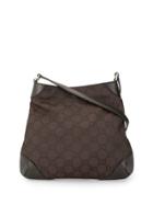 Gucci Pre-owned Gg Pattern Shoulder Bag - Brown