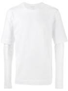 Helmut Lang Double Sleeve T Shirt - White