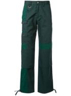 Jacquemus Gadjo Panelled Trousers - Green