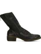 Guidi Back Zip Boots, Men's, Size: 44, Green, Leather/horse Leather