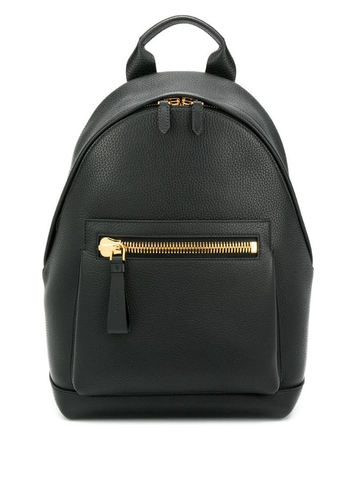 Tom Ford Classic Zipped Backpack - Black