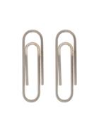 Oamc Paperclip Cufflink - Metallic