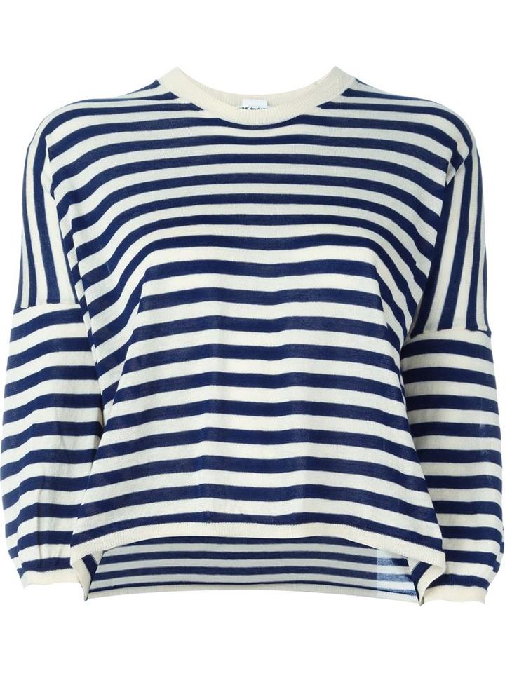 Comme Des Garçons Comme Des Garçons Striped Jumper
