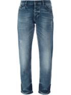 Calvin Klein Jeans Boyfriend Jeans, Women's, Size: 29, Blue, Cotton/spandex/elastane