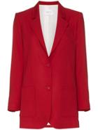 Racil Archie Single-breasted Blazer - Red