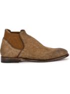 Silvano Sassetti Ankle Length Boots - Nude & Neutrals