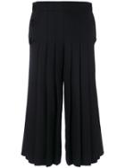 Sacai Pleated Nautical Culottes - Black