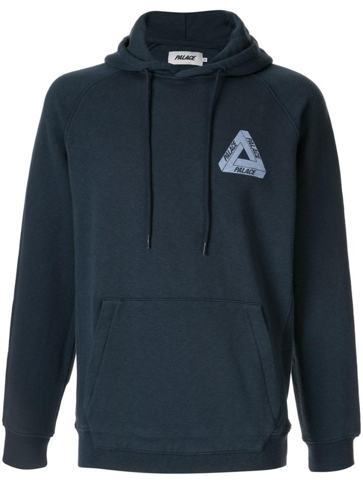 Palace Slub Hoodie - Blue