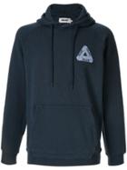 Palace Slub Hoodie - Blue