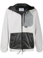 Lc23 Colour-block Zipped Jacket - Grey