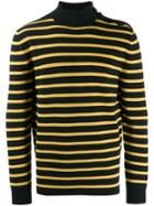Stella Mccartney Knitted Striped Jumper - Black