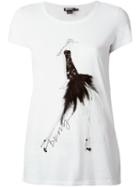 Dkny Feather Party Girl T-shirt