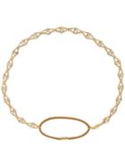Jennifer Behr Jewelled Hairband - Metallic