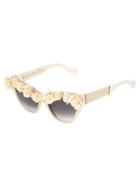 Anna Karin Karlsson 'cause I Flippin' Can' Sunglasses, Women's, Nude/neutrals, Plastic/ceramic