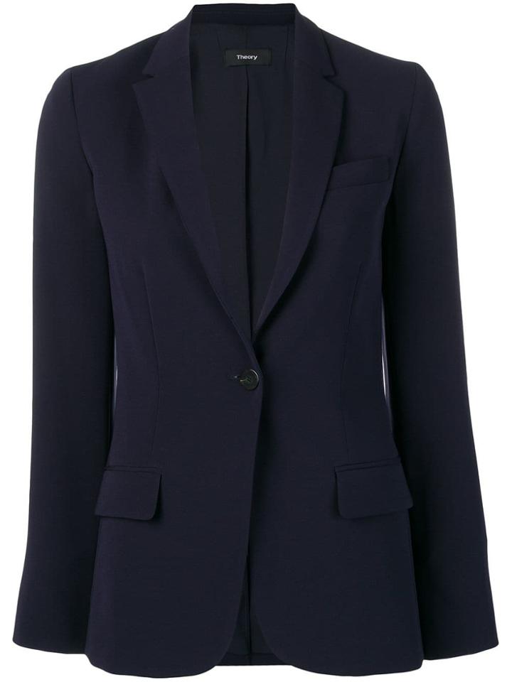 Theory Staple Formal Blazer - Blue