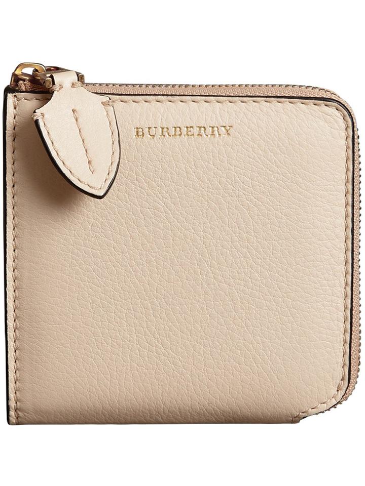 Burberry Square Ziparound Wallet - Nude & Neutrals