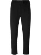 Ann Demeulemeester Cropped Trousers, Women's, Size: 40, Black, Virgin Wool/linen/flax/cotton/rayon
