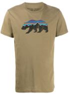 Patagonia Fitz Roy Bear T-shirt - Green