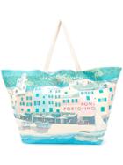 Jacob Cohen I Love Italy Tote Bag - White