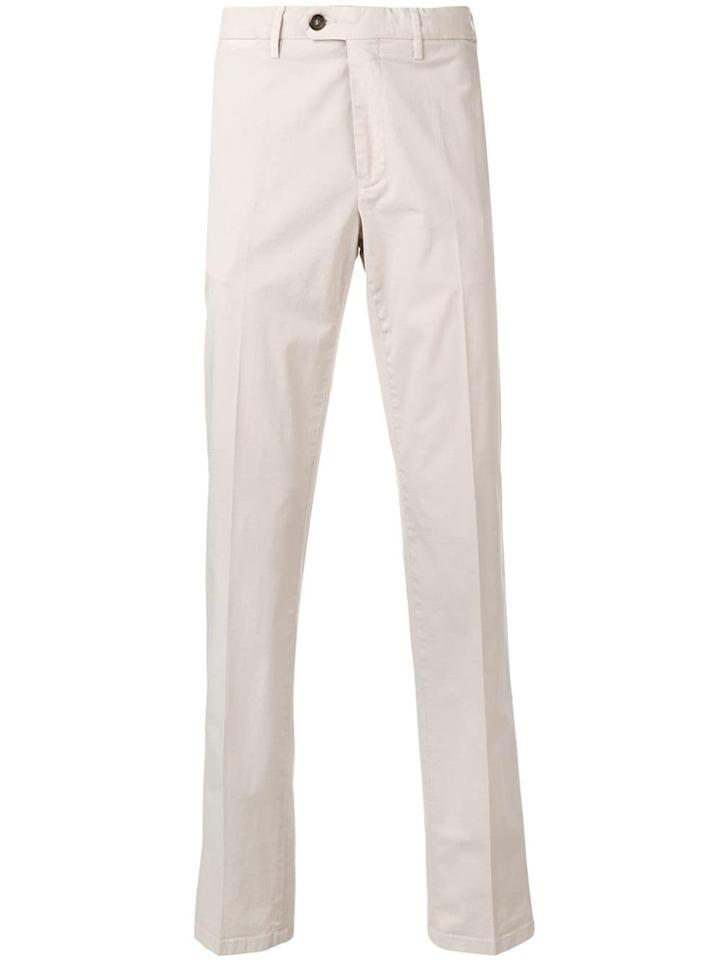 Canali Chino Trousers - Neutrals
