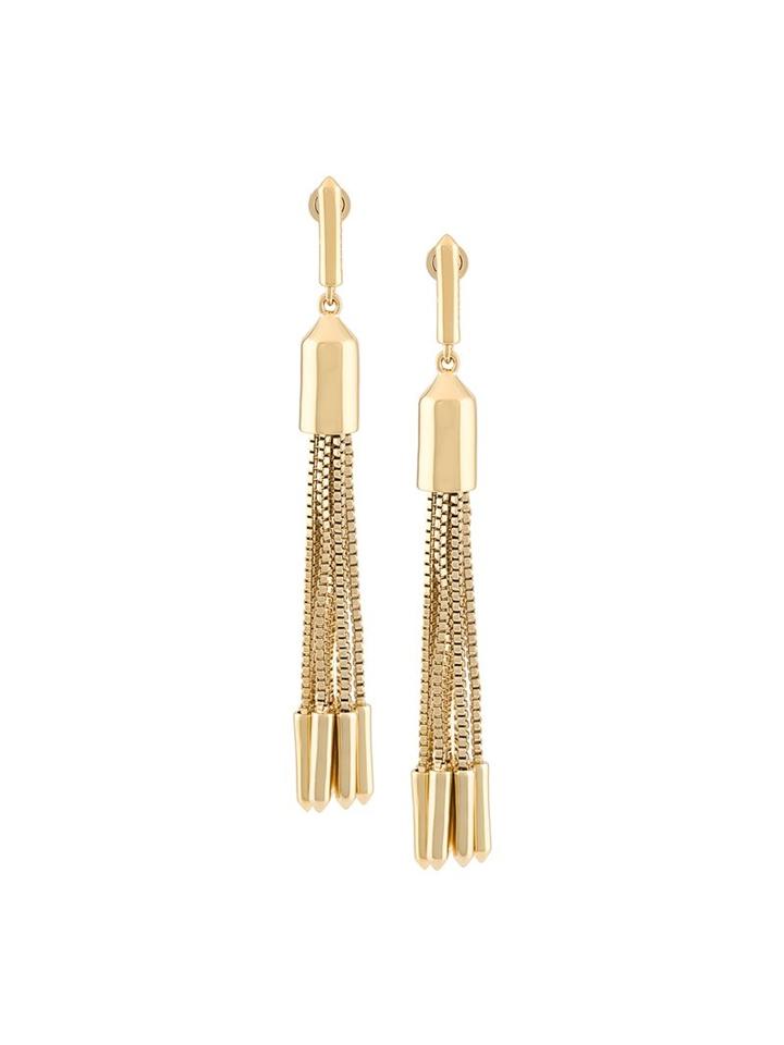 Eddie Borgo Tassel Effect Earrings