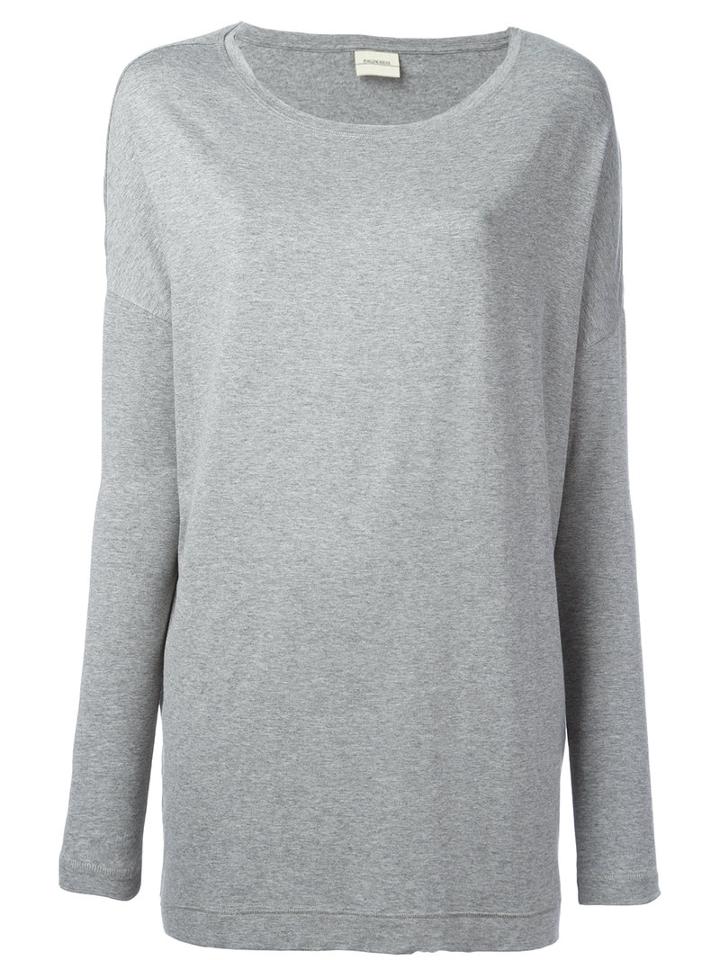 By Malene Birger Alloi T-shirt, Women's, Size: Xs, Grey, Spandex/elastane/viscose