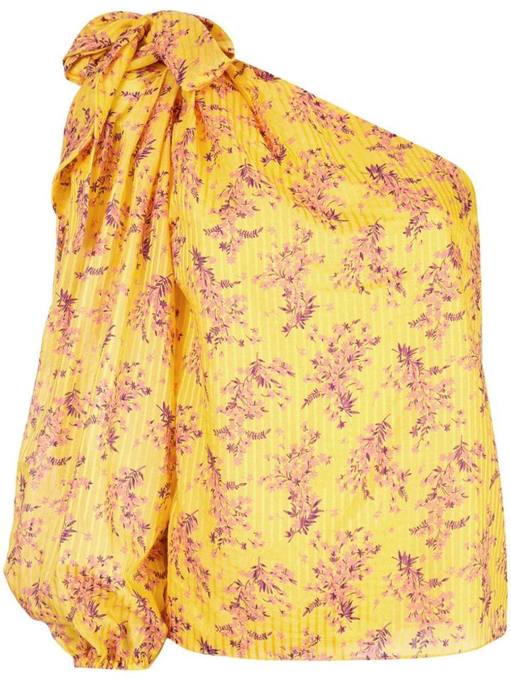 Ulla Johnson One-shoulder Blouse - Yellow