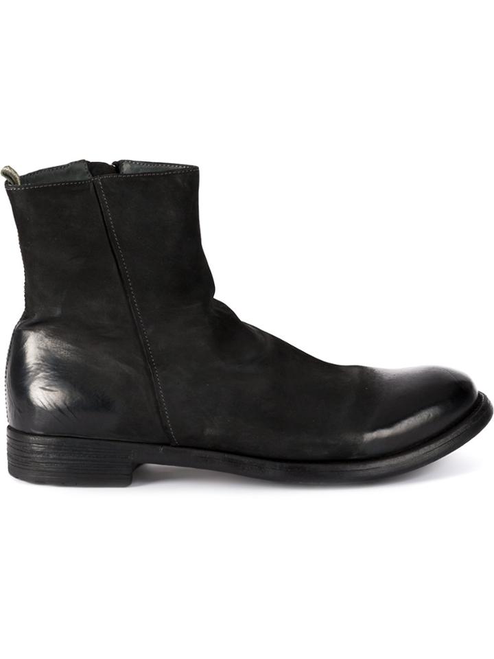 Officine Creative Zip-up Boots - Black