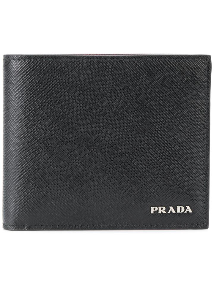 Prada Bi-fold Wallet - Black