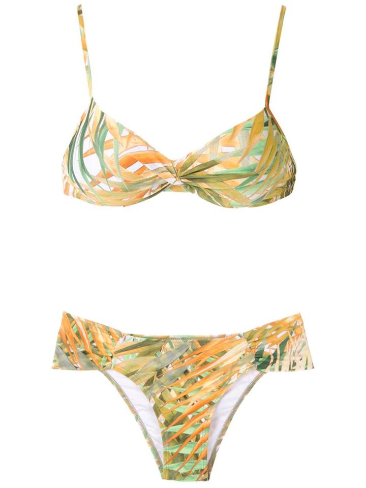 Lygia & Nanny Vitoria Printed Bikini Set - Yellow