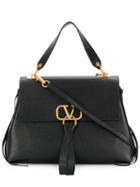 Valentino Valentino Garavani Small Vring Handbag - Black