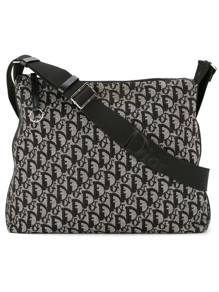 Christian Dior Pre-owned Trotter Shoulder Bag - Grey
