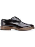Dell'oglio Contrast Sole Derby Shoes - Brown
