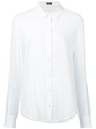 Joseph - Semi-sheer Shirt - Women - Silk - 42, White, Silk