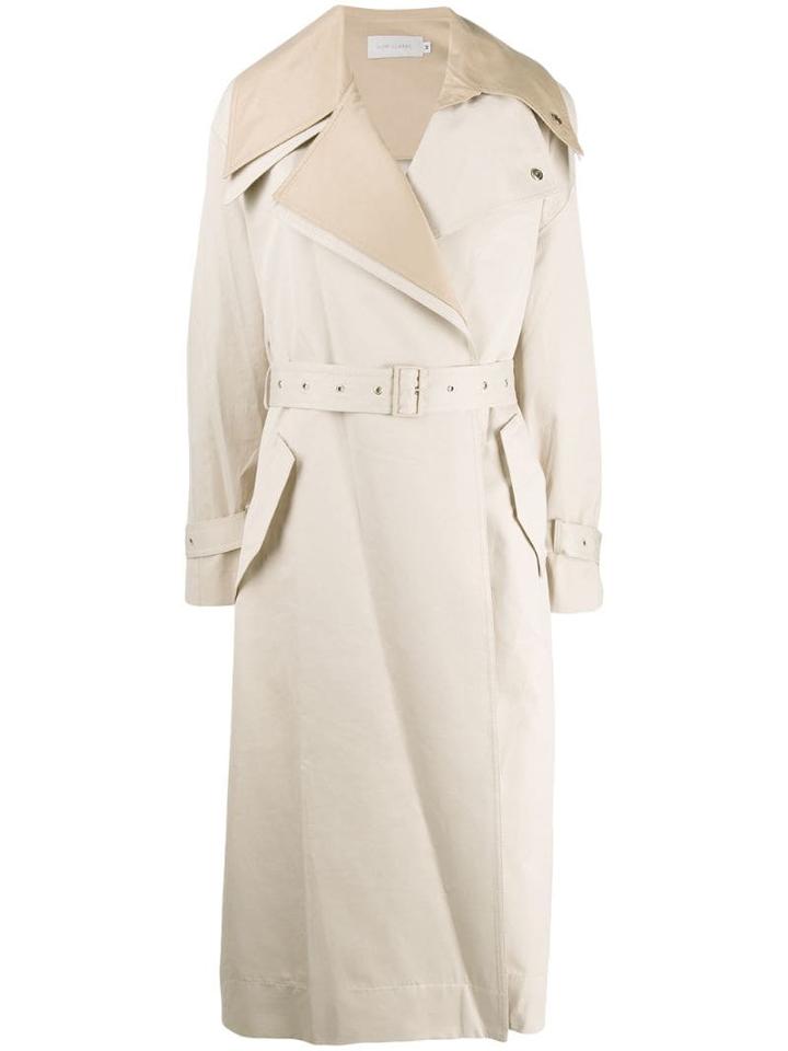 Low Classic Layered Belted Trenchcoat - Neutrals