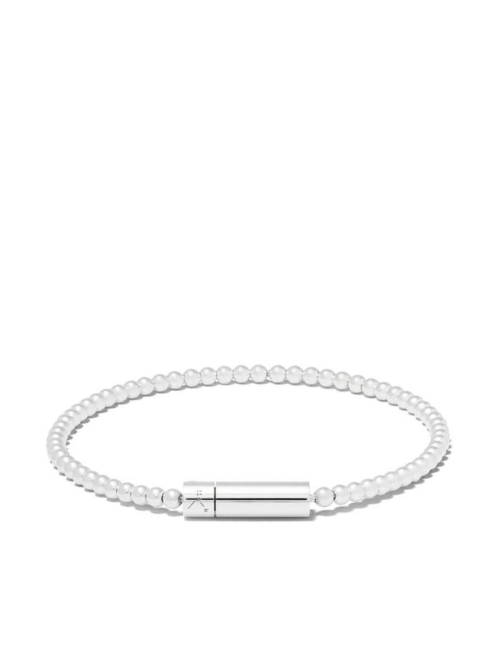 Le Gramme Beads Bracelet Le 11 Grammes - Silver