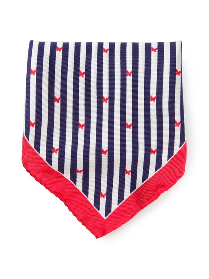 Fefè Striped Pocket Scarf