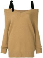 Red Valentino Loose Fitted Sweater - Brown