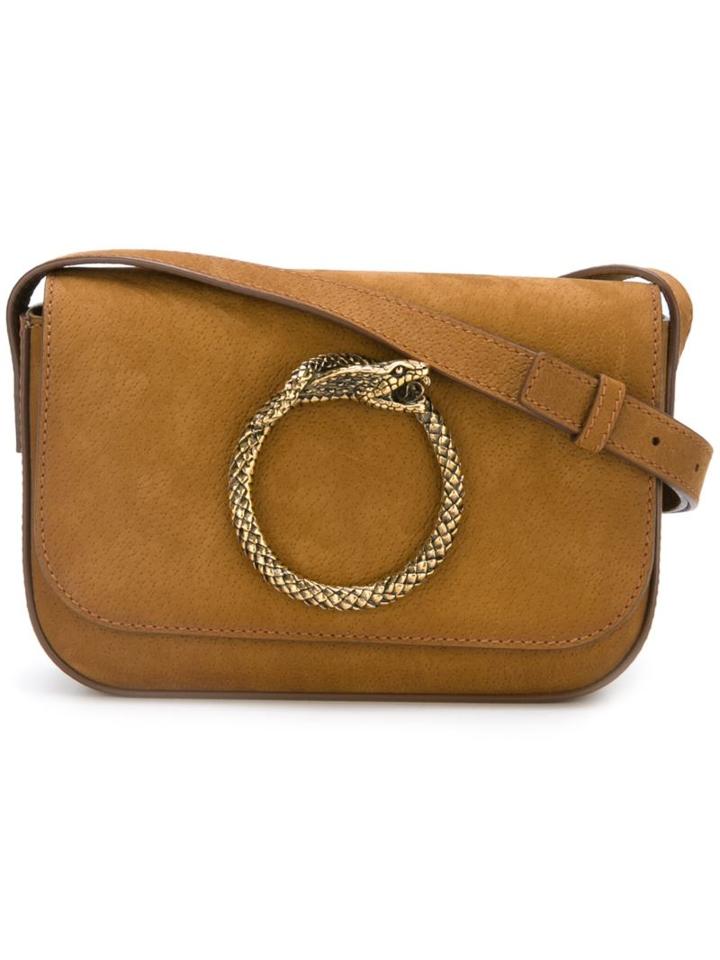 Saint Laurent 'eddie' Serpent Satchel, Women's, Nude/neutrals