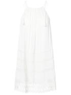 Alice+olivia Halter Sun Dress - White