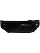 Rick Owens Black Marsupio Zipper Belt Bag
