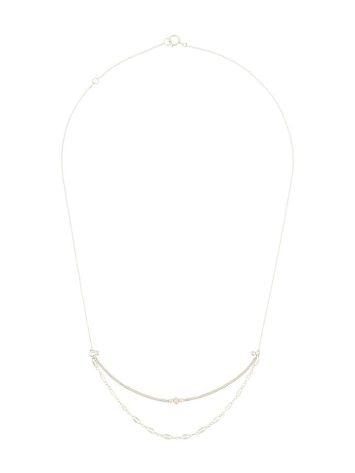 Petite Grand Cala Deia Necklace - Silver