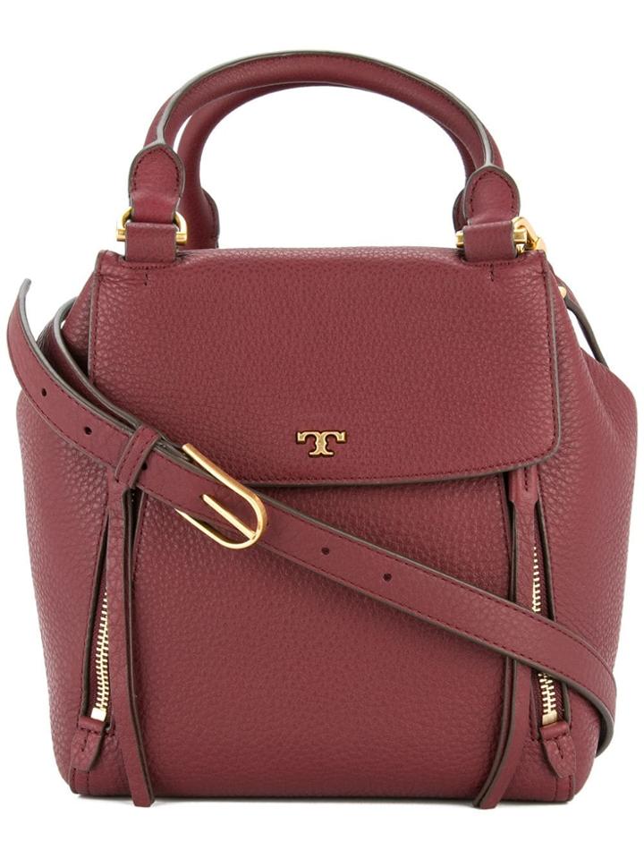 Tory Burch Half-moon Satchel - Red