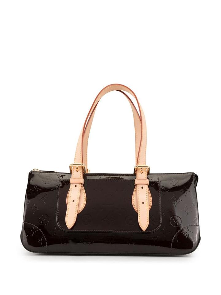 Louis Vuitton Pre-owned Vernis Rosewood Avenue Shoulder Bag - Red