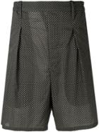 Lemaire - Geo Print Boxer Shorts - Men - Cotton - 48, Blue, Cotton